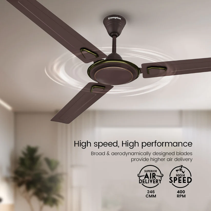 Crompton Surebreeze Super Briz Deco | Star Rated Ceiling Fan Crompton Surebreeze Super Briz Deco | Star Rated Ceiling Fan