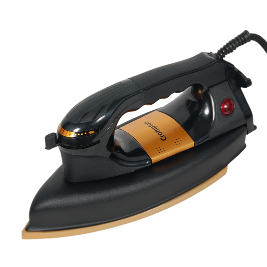 Crompton Rhino Black 1100W Heavy Weight Dry Iron