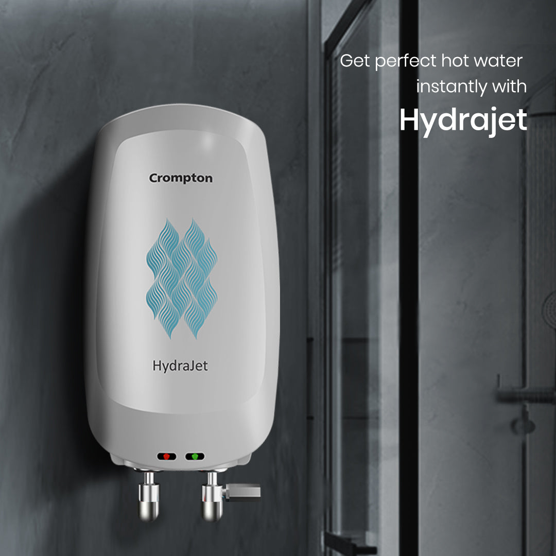 Crompton HydraJet 3-Litre, 3000W Instant Water Heater Crompton HydraJet 3-Litre, 3000W Instant Water Heater