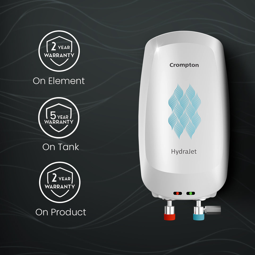 Crompton HydraJet 3-Litre, 3000W Instant Water Heater Crompton HydraJet 3-Litre, 3000W Instant Water Heater