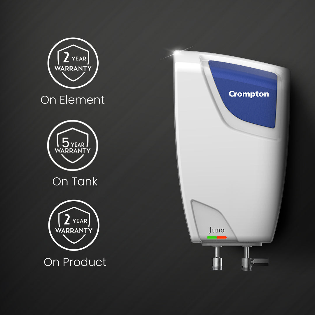 Crompton Juno 5-Litre, 3000W Instant Water Heater Crompton Juno 5-Litre, 3000W Instant Water Heater