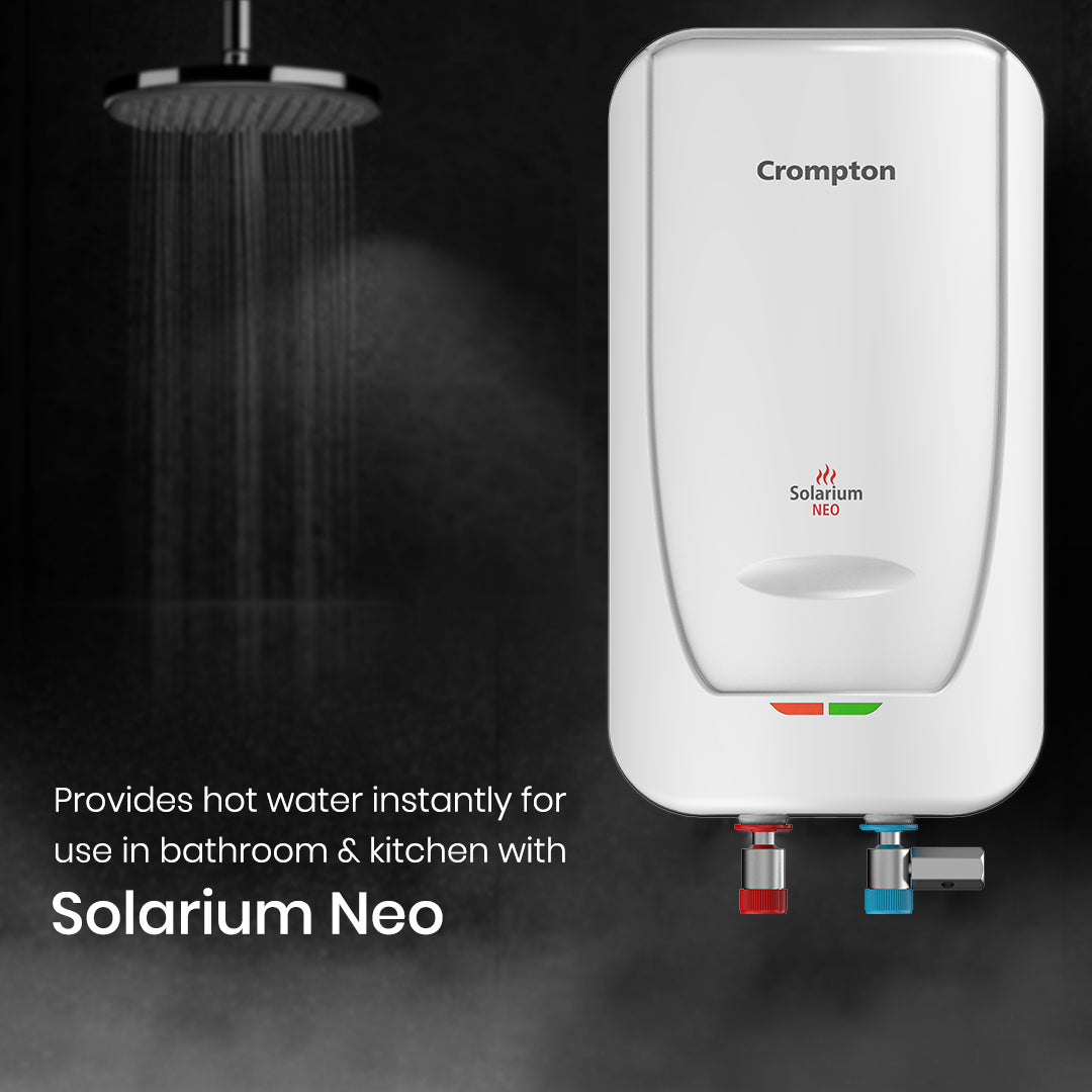 Crompton Solarium Neo 5-Litre, 3000W Instant Water Heater Crompton Solarium Neo 5-Litre, 3000W Instant Water Heater