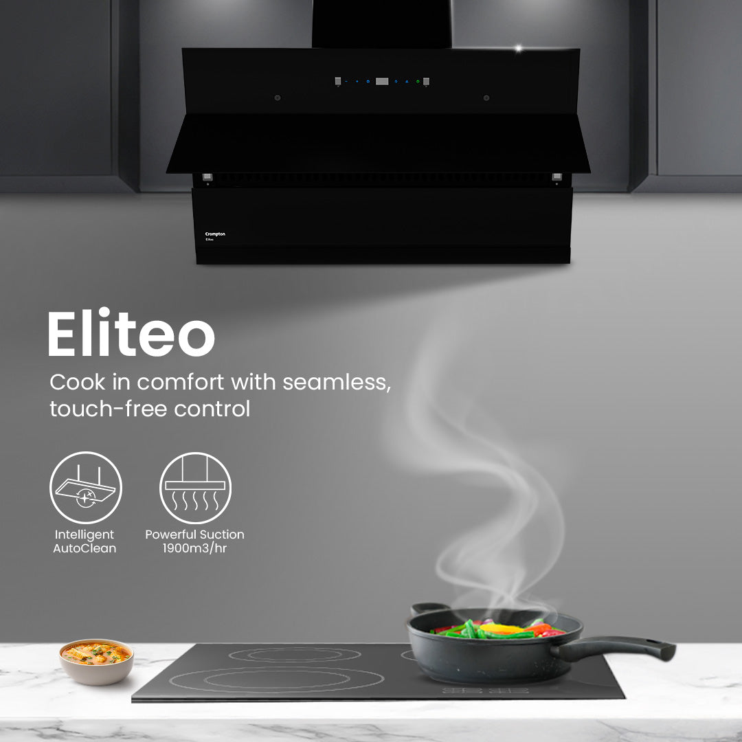 Crompton Eliteo Inclined Filterless Chimney Crompton Eliteo Inclined Filterless Chimney