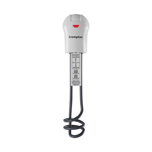 Crompton AIMR SPAS1A 1000 Watts Immersion Water Heater with Shock Proof Plastic Handle & Anti Scale Coating
