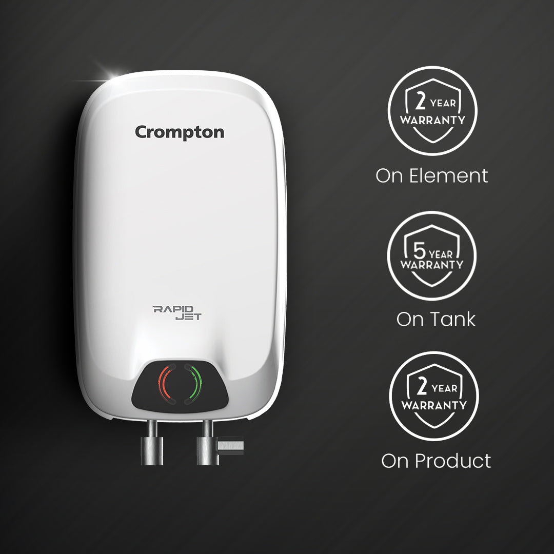 Crompton Rapidjet 5-Litre, 3000W Instant Water Heater Crompton Rapidjet 5-Litre, 3000W Instant Water Heater