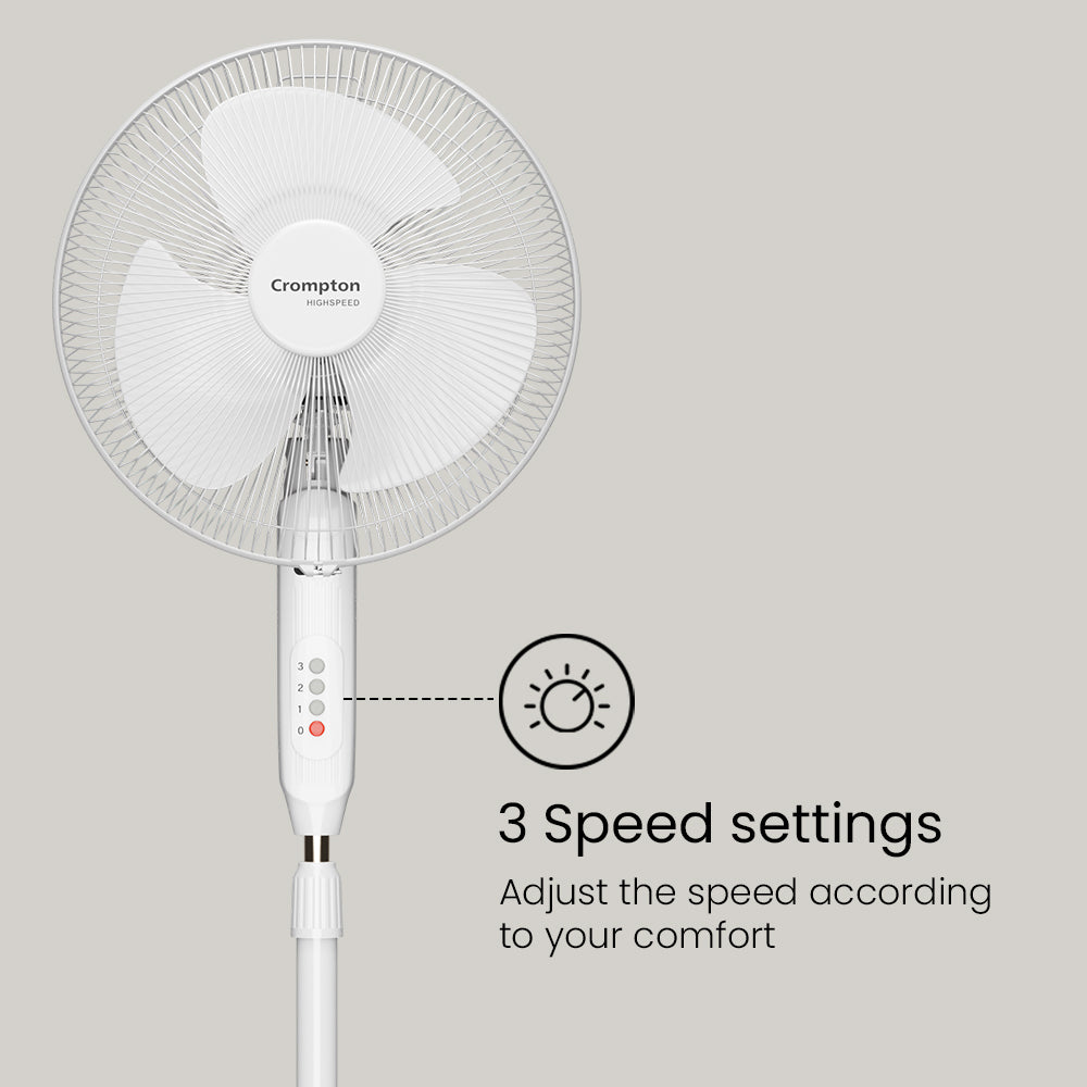 Crompton Hispeed Gale Plus Pedestal Fan Crompton Hispeed Gale Plus Pedestal Fan