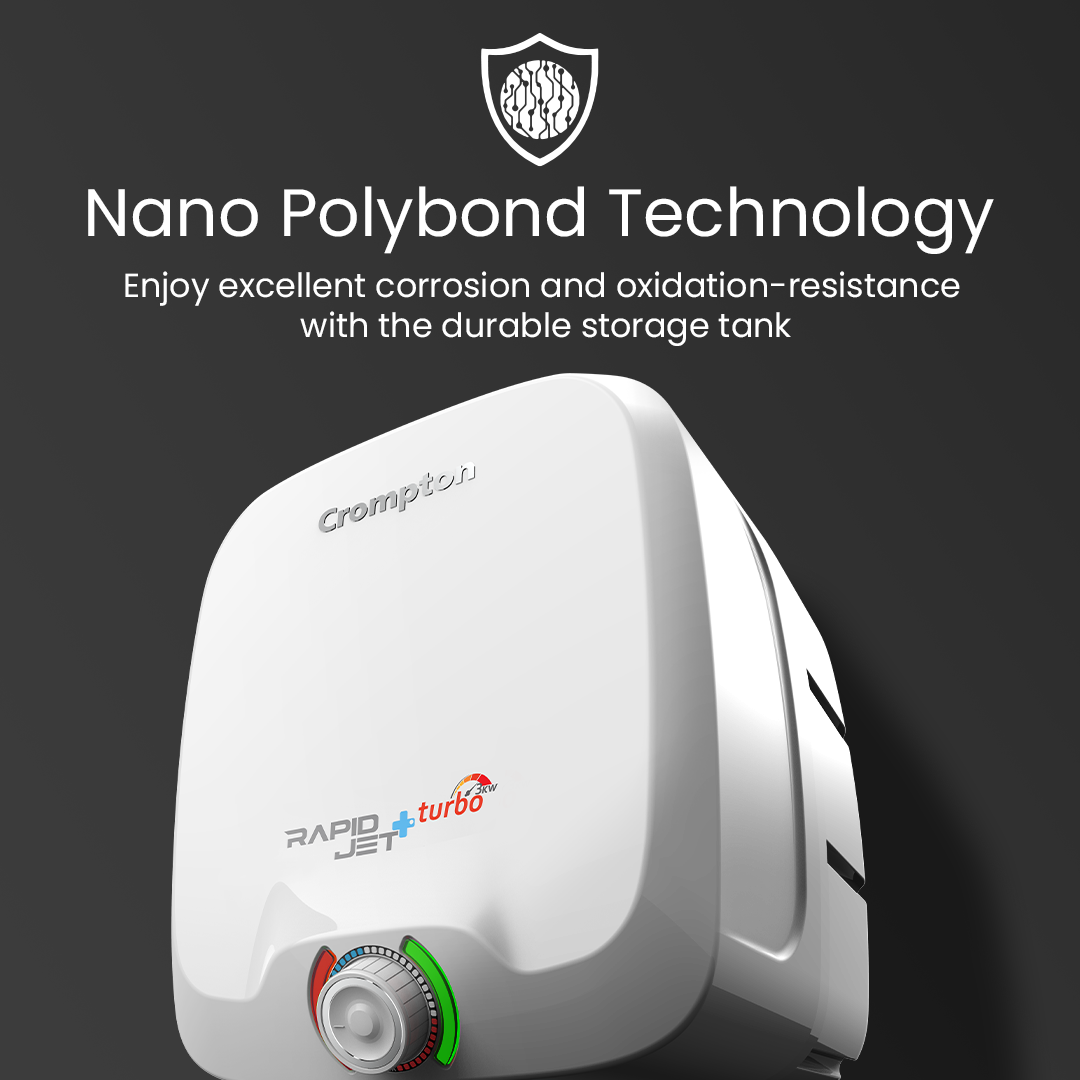 Crompton Rapidjet Plus Turbo , 3000W Storage Water Heater - 6-L Crompton Rapidjet Plus Turbo , 3000W Storage Water Heater - 6-L