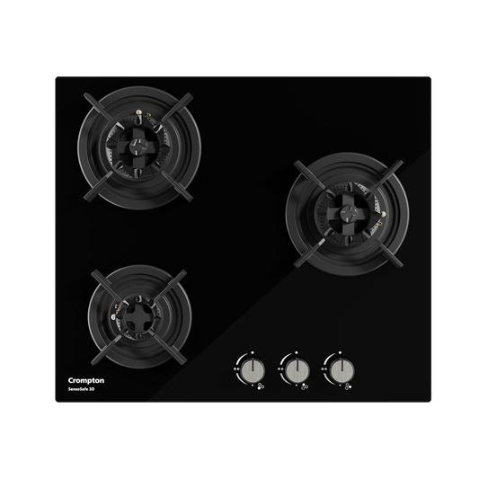 Crompton SensoSafe Gas Hob 3D 60cm 3 Burner