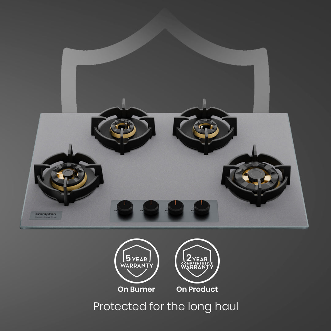 Crompton Hob SensoSafe Plus 80 Cm 4 Burner Crompton Hob SensoSafe Plus 80 Cm 4 Burner