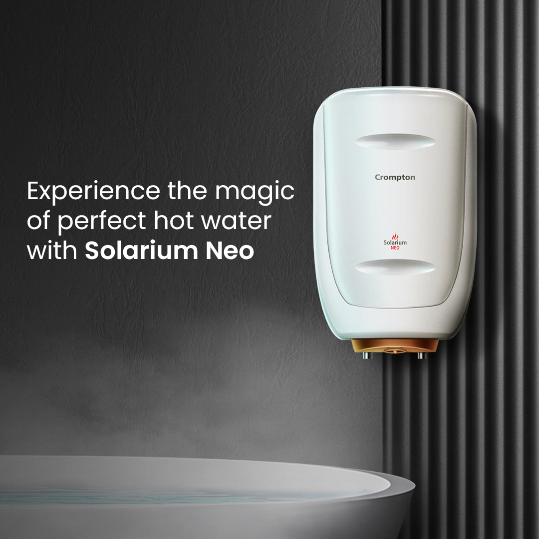 Crompton Solarium Neo, 3000W Instant Water Heater 3-L Crompton Solarium Neo, 3000W Instant Water Heater 3-L