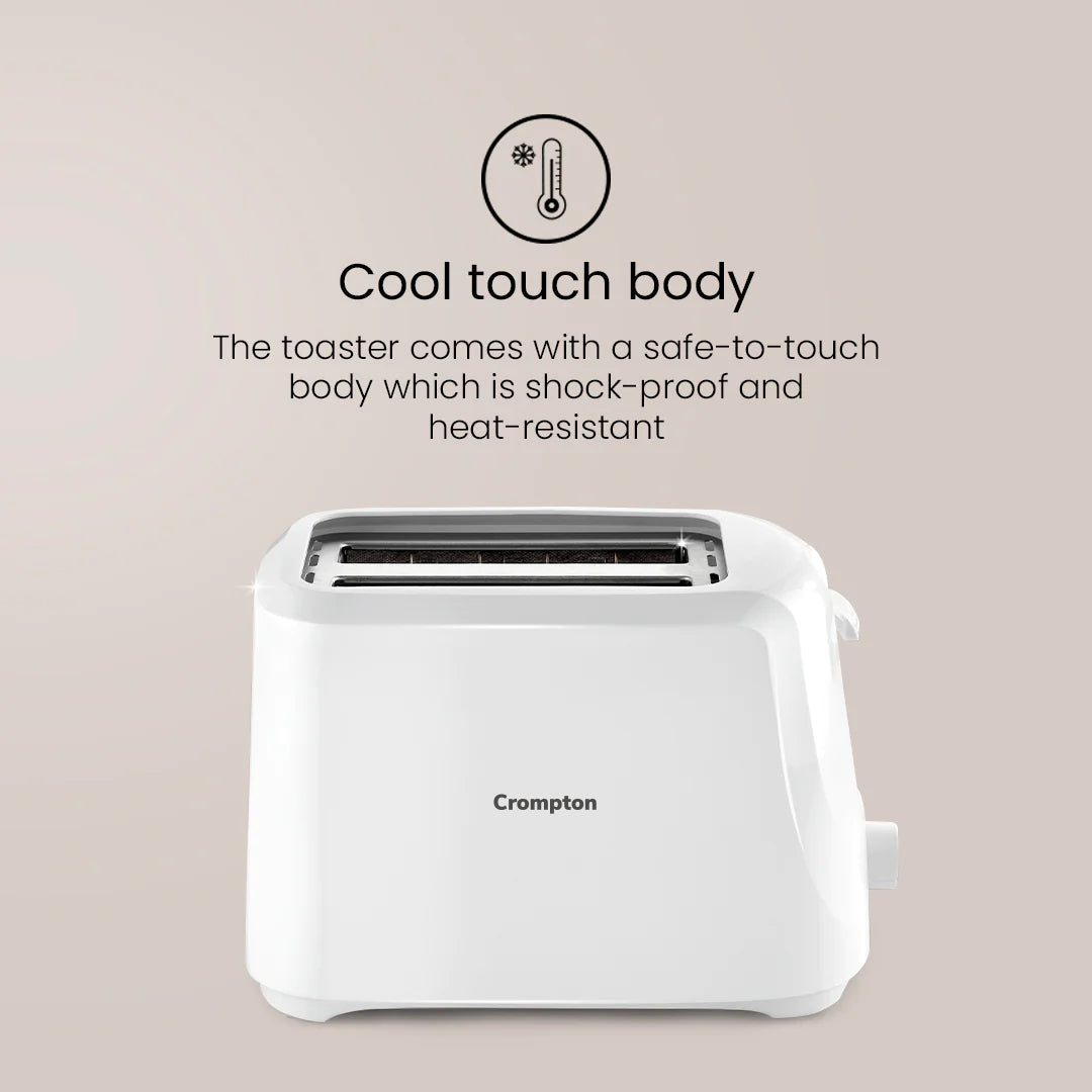 Crompton SunBrown Classic Pop-up Toaster 700W Crompton SunBrown Classic Pop-up Toaster 700W