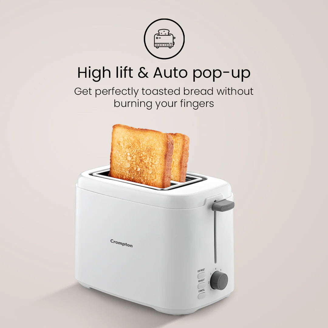 Crompton SunBrown Deluxe Pop-up Toaster 800W Crompton SunBrown Deluxe Pop-up Toaster 800W