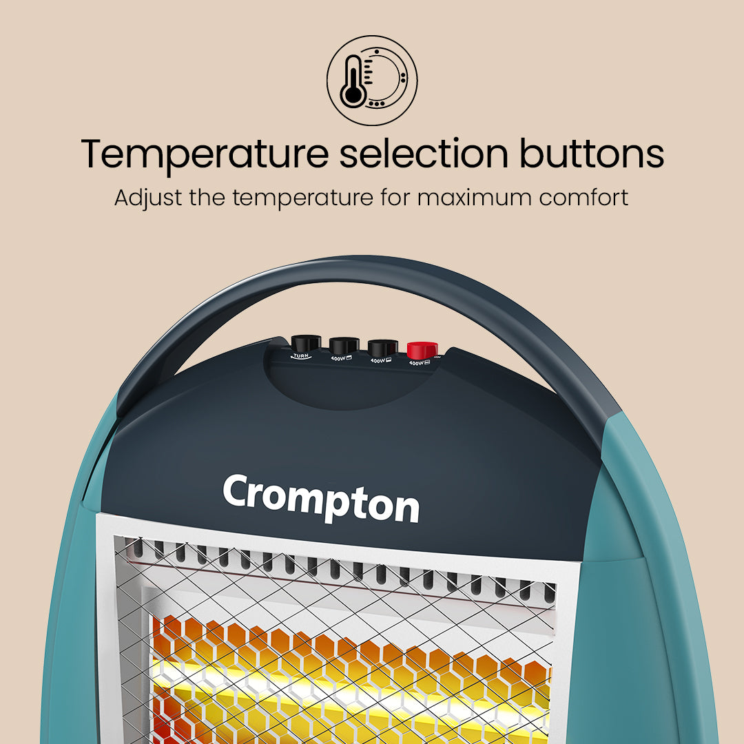 Crompton Insta Cozy 1200 W Halogen Room Heater Crompton Insta Cozy 1200 W Halogen Room Heater