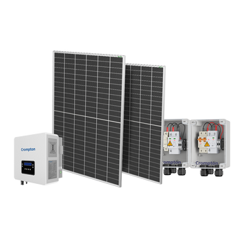 Crompton Energion 3.6 kW Single Phase Solar Rooftop Solution Crompton Energion 3.6 kW Single Phase Solar Rooftop Solution