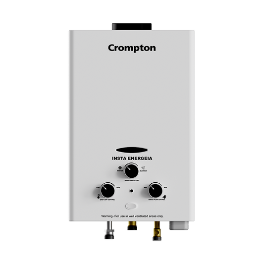 Crompton 6Litre LPG Gas Water Heater
