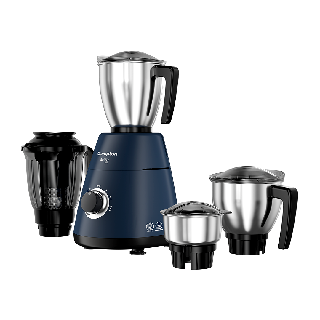 Crompton Ameo Pro 750W 4 Jar Mixer Grinder Crompton Ameo Pro 750W 4 Jar Mixer Grinder