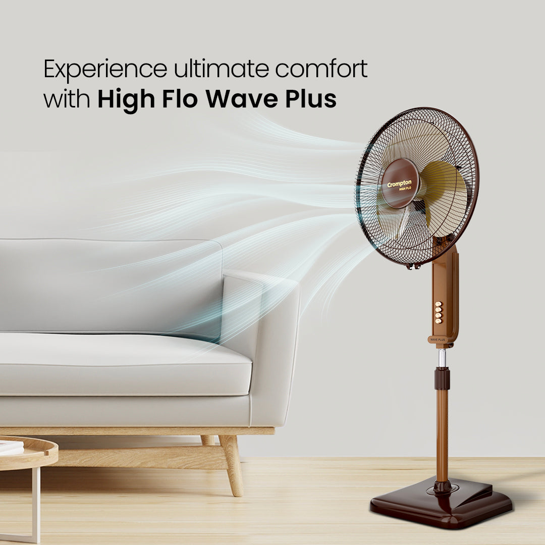 Crompton Hiflo Wave Plus Pedestal Fan Crompton Hiflo Wave Plus Pedestal Fan
