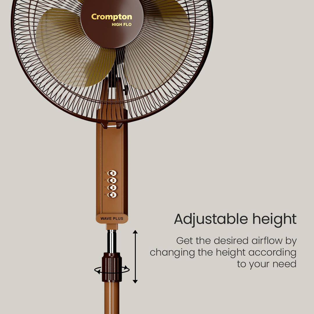 Crompton Hiflo Wave Plus Pedestal Fan Crompton Hiflo Wave Plus Pedestal Fan