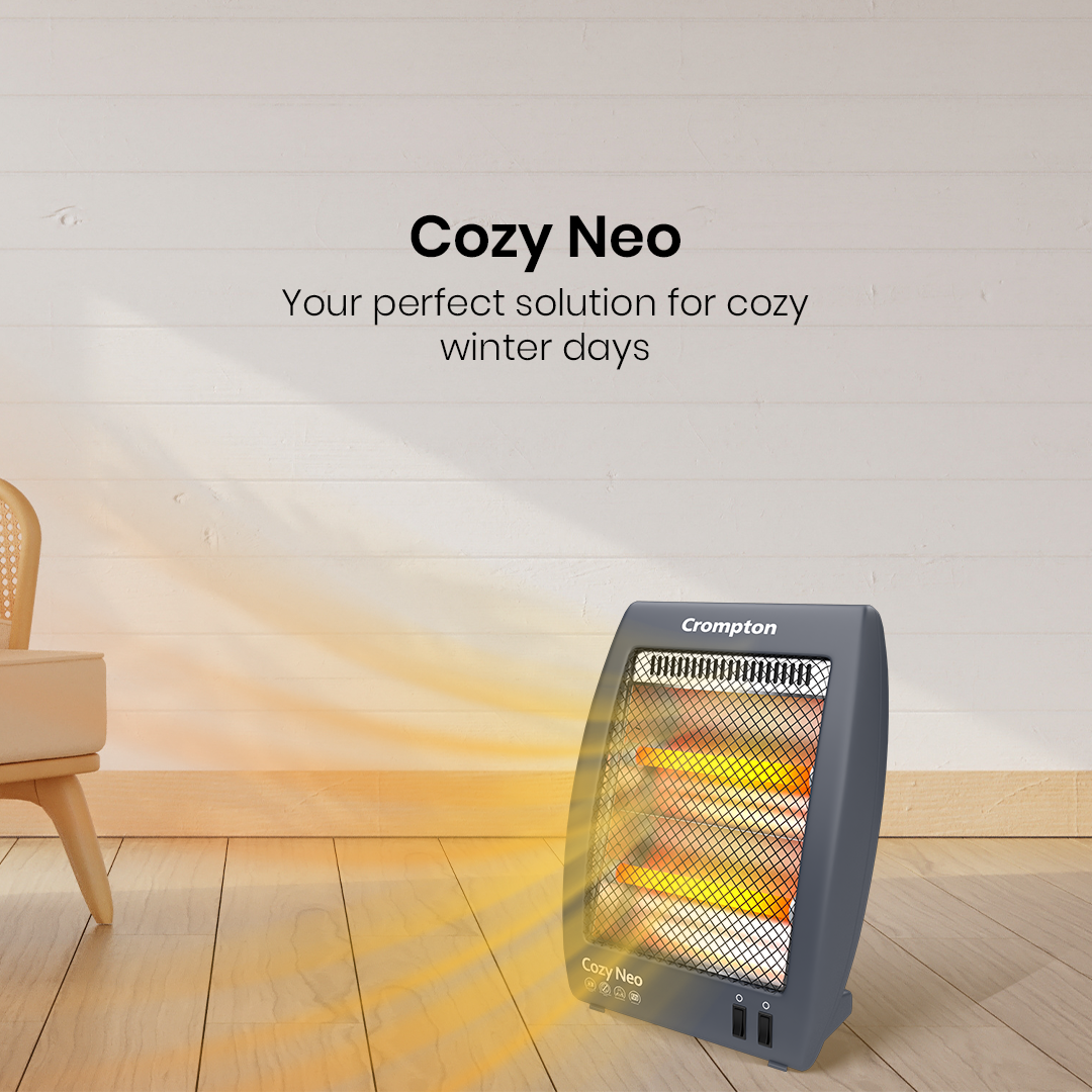 Crompton Cozy Neo 800W Halogen Heater Crompton Cozy Neo 800W Halogen Heater