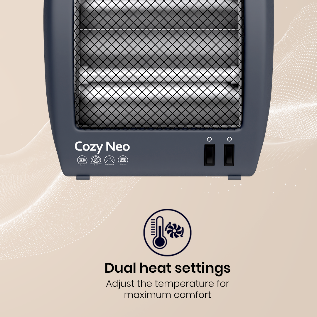 Crompton Cozy Neo 800W Halogen Heater Crompton Cozy Neo 800W Halogen Heater