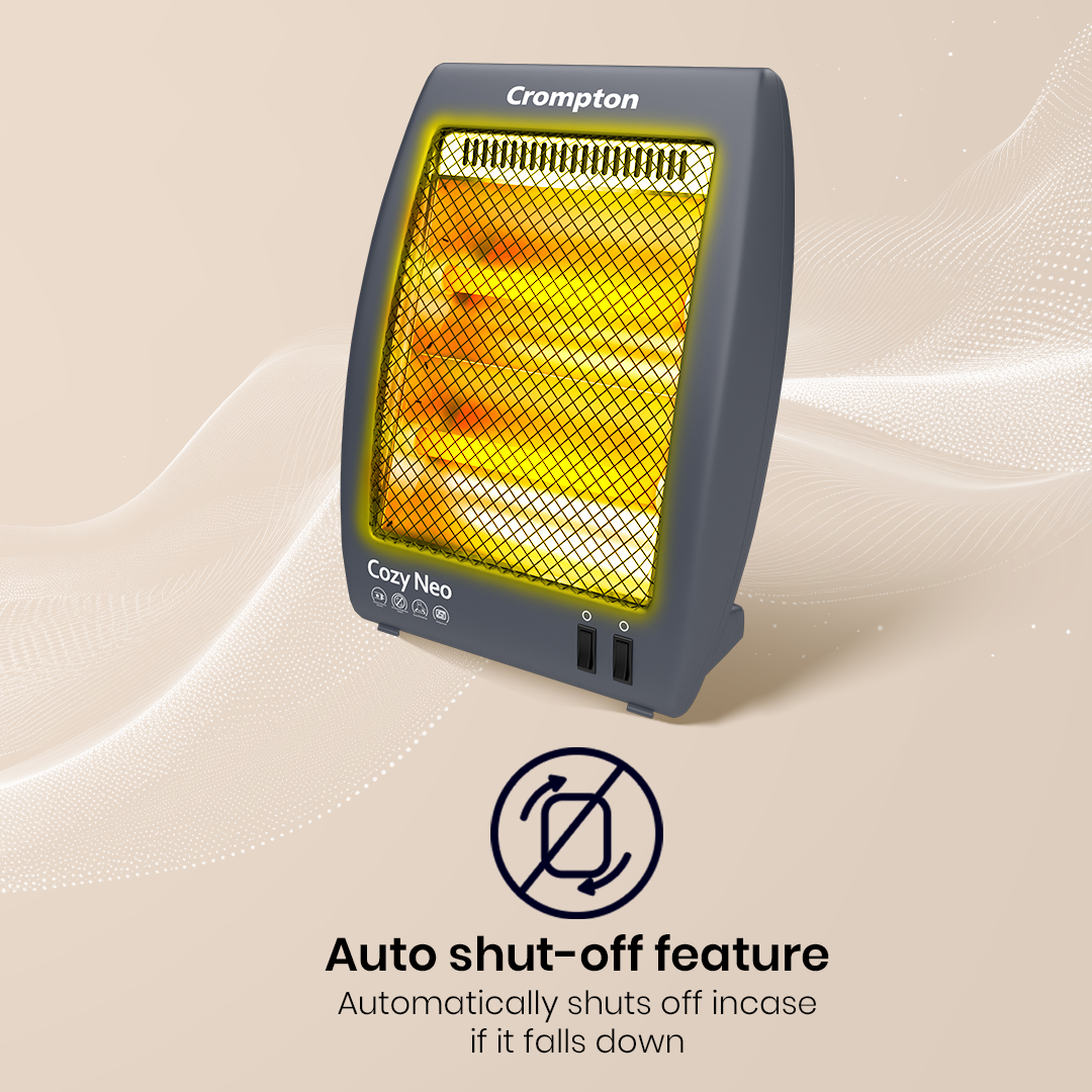 Crompton Cozy Neo 800W Halogen Heater Crompton Cozy Neo 800W Halogen Heater