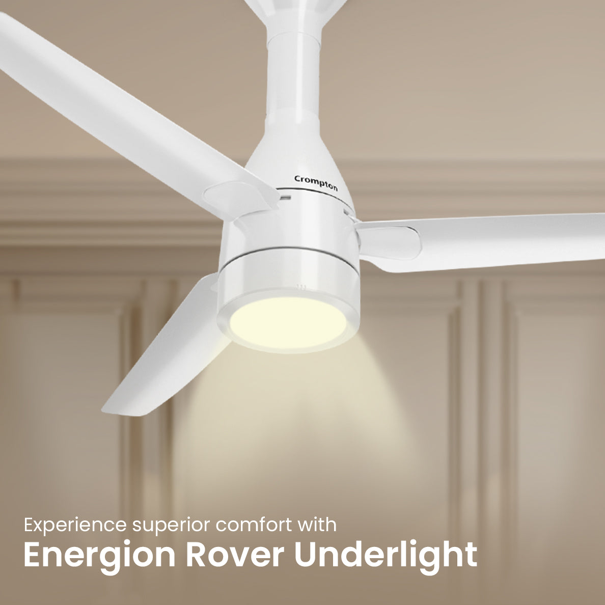 Crompton Energion Roverr Underlight BLDC Ceiling Fan Crompton Energion Roverr Underlight BLDC Ceiling Fan