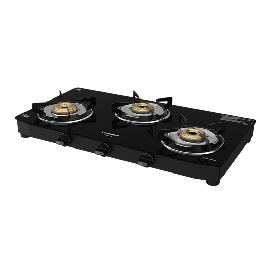 Crompton Cooktop FlamePro 3 burner MS Body