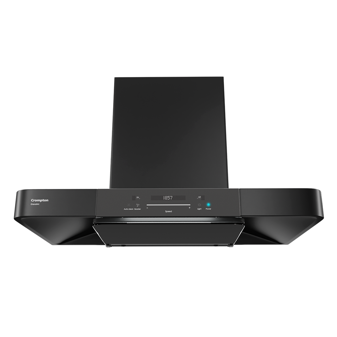 Crompton GrandArt Box 90cm Filterless Chimney with BLDC Motor Crompton GrandArt Box 90cm Filterless Chimney with BLDC Motor