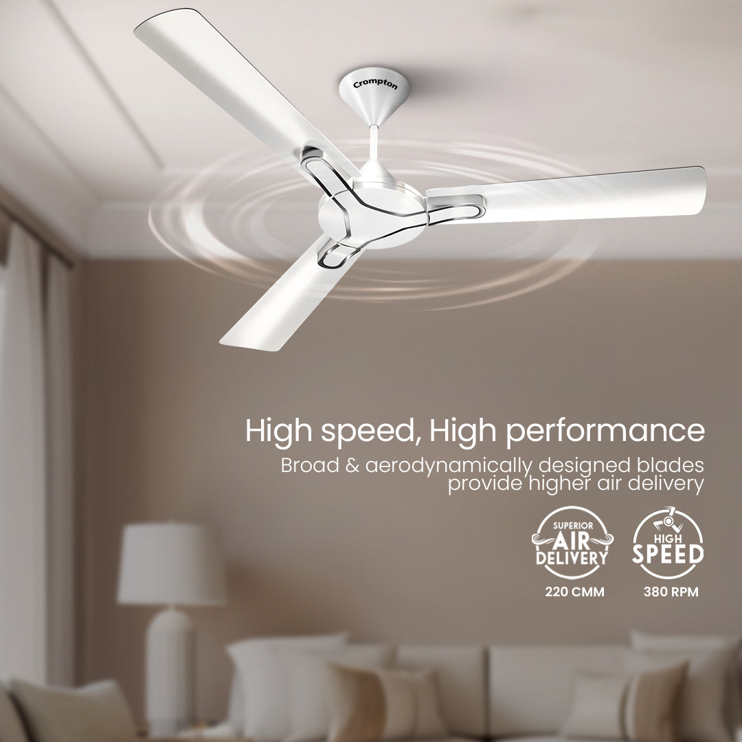 Crompton High Speed Gianna | Star Rated Ceiling Fan Crompton High Speed Gianna | Star Rated Ceiling Fan