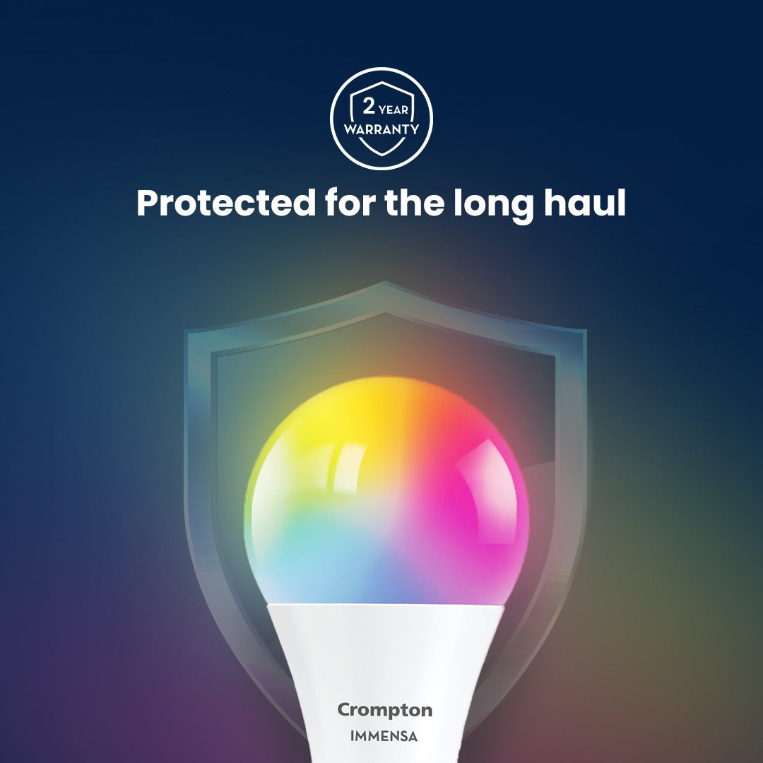 9W Immensa Smart Bulb with Music Mode (E27 Base) 9W Immensa Smart Bulb with Music Mode (E27 Base)