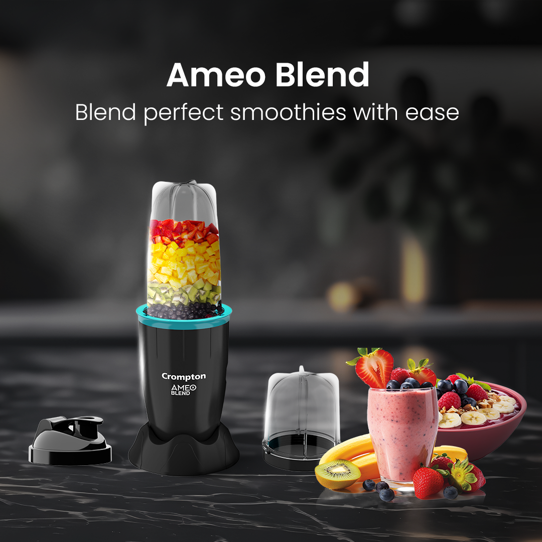 Crompton Ameo Blend – Nutri blender || Smoothie Maker Crompton Ameo Blend – Nutri blender || Smoothie Maker
