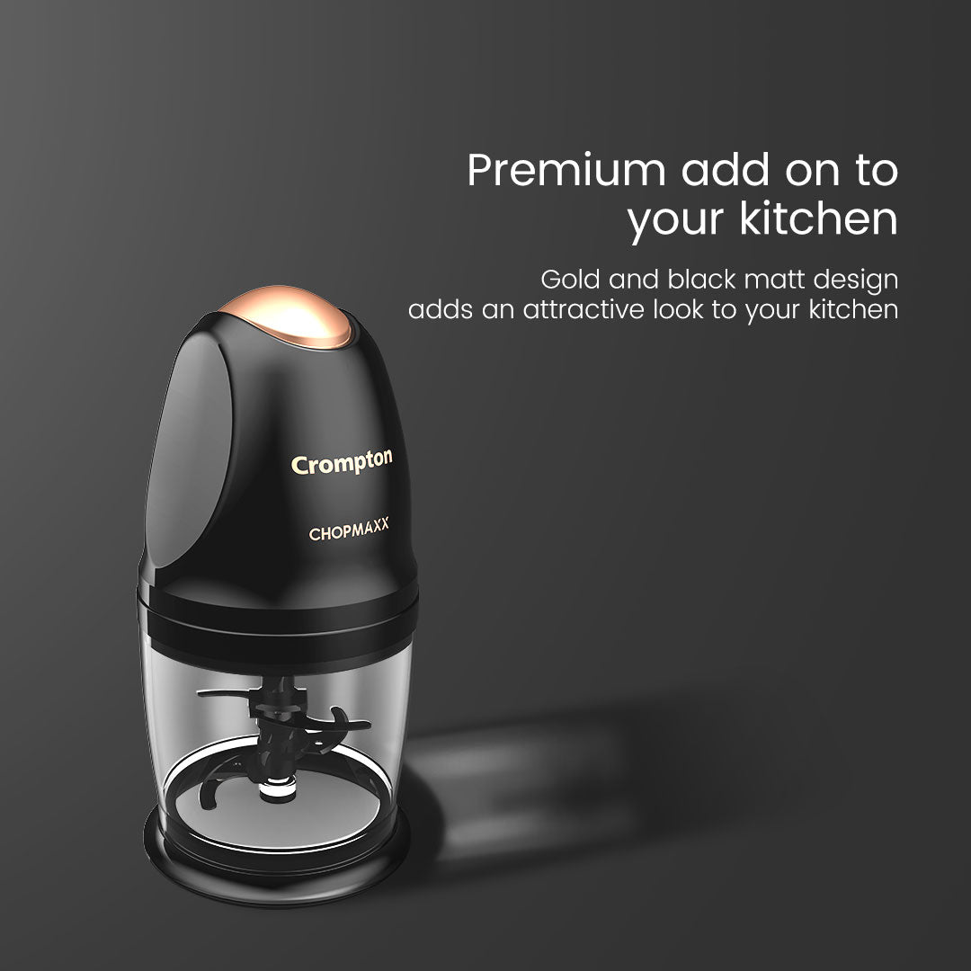 Crompton ChopMaxx Electric Vegetable Chopper | 300 Watts Crompton ChopMaxx Electric Vegetable Chopper | 300 Watts