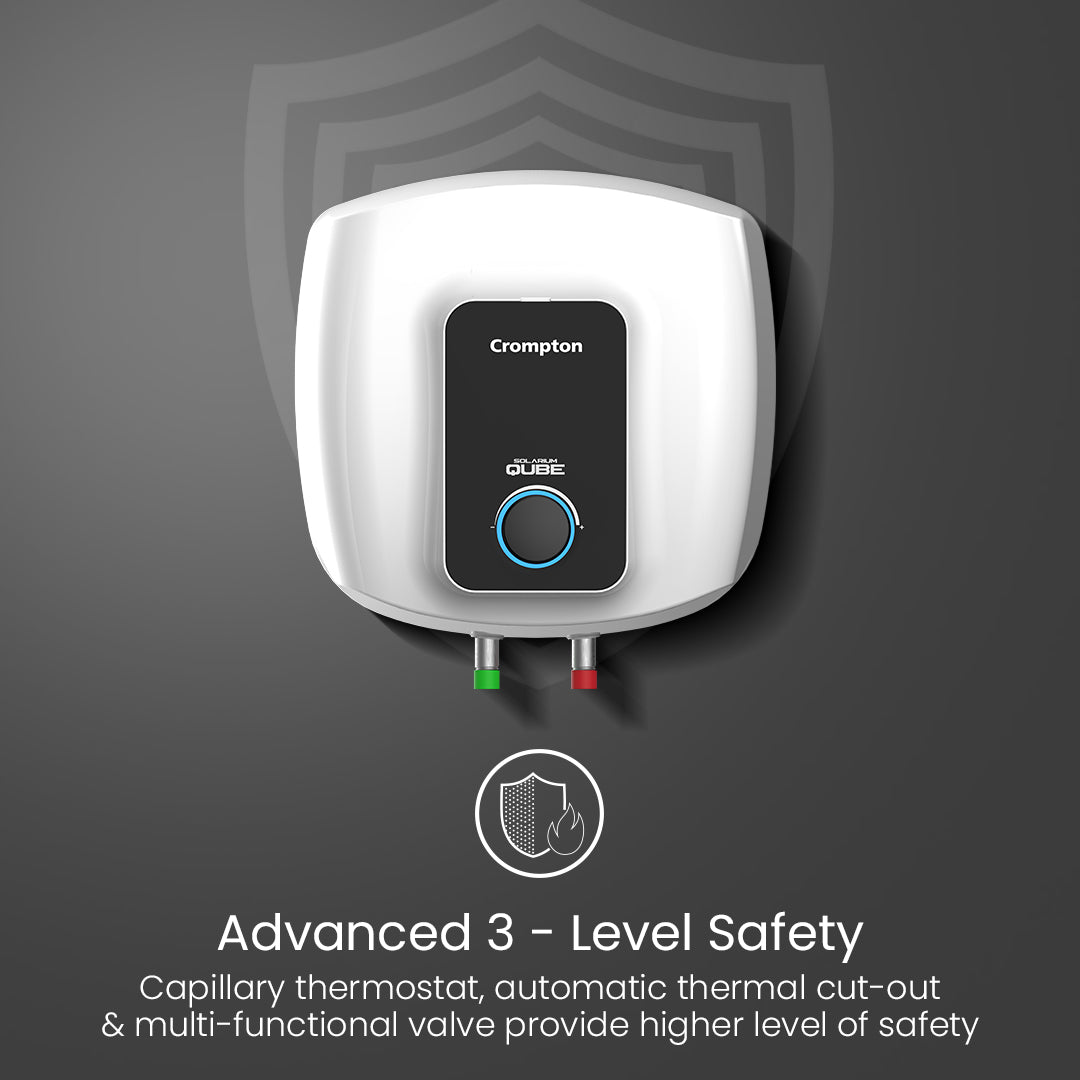 Crompton Solairum Qube, 2000W Storage Water Heater Crompton Solairum Qube, 2000W Storage Water Heater