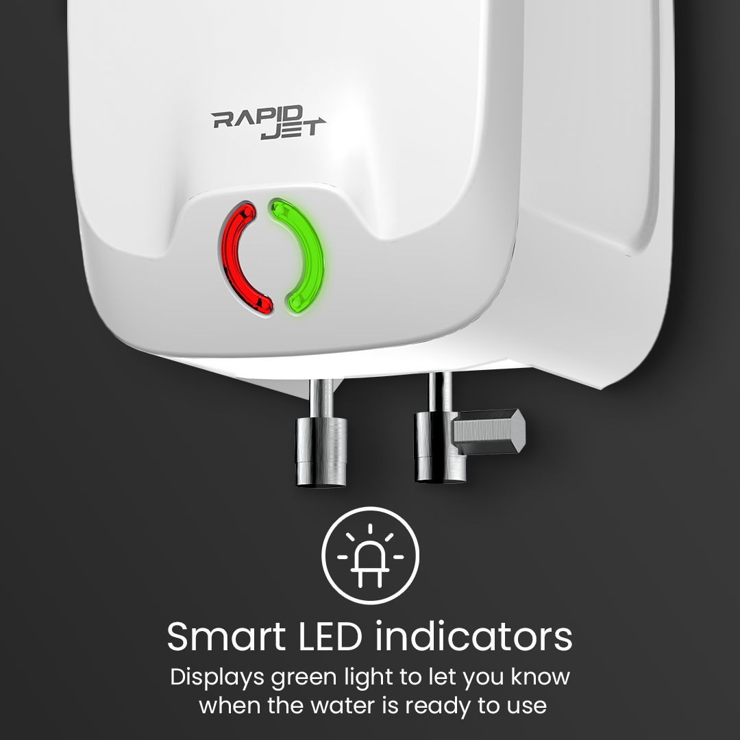 Crompton Rapid Jet, 4500W Instant Water Heater - 1-L Crompton Rapid Jet, 4500W Instant Water Heater - 1-L