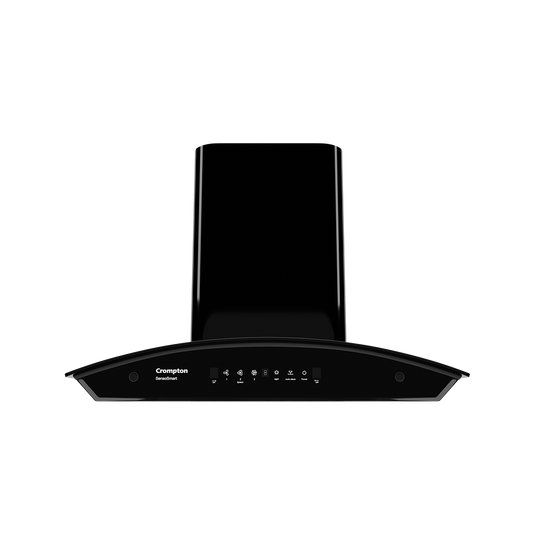 Crompton SensoSmart Curved 60cm Baffle Filter Chimney