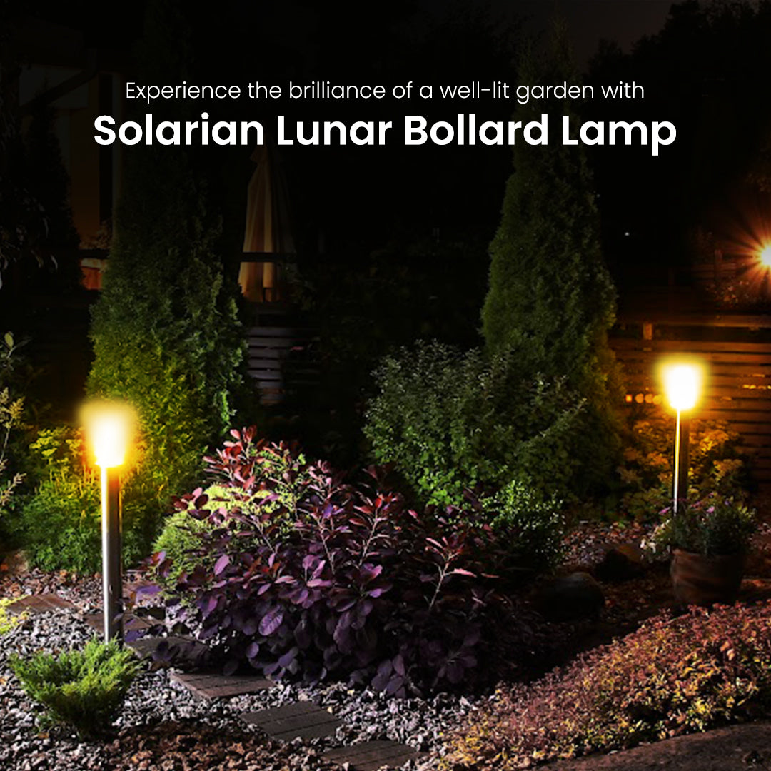 Solarion Lunar Bollard Garden Lamp (Metal with B22 Holder) Solarion Lunar Bollard Garden Lamp (Metal with B22 Holder)