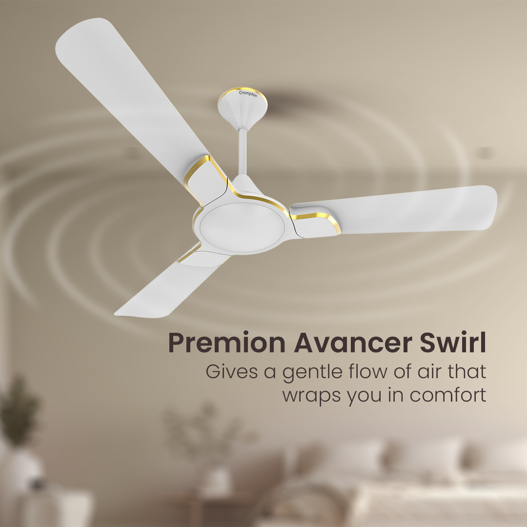 Crompton Premion Avancer Swirl | Ceiling Fan Crompton Premion Avancer Swirl | Ceiling Fan