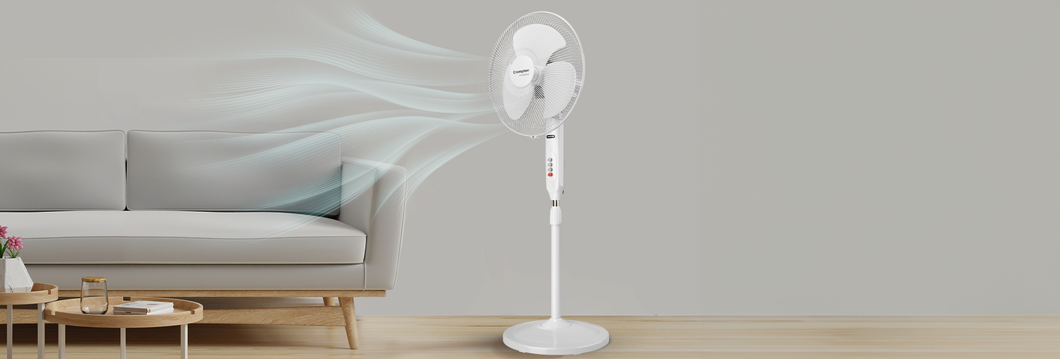 Benefits of Adding a Pedestal Fan to Your Home | Crompton