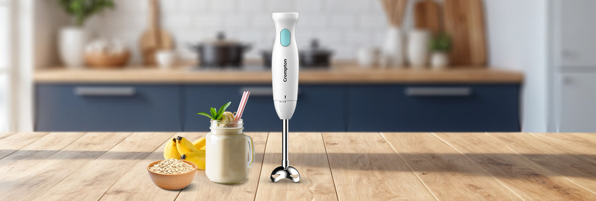 Banana Oatmeal Smoothie – Make A Healthy Tasty Drink with Crompton Blenders