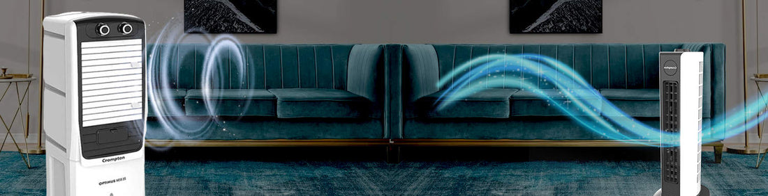 6 Key Difference Between Tower Fans & Air Coolers