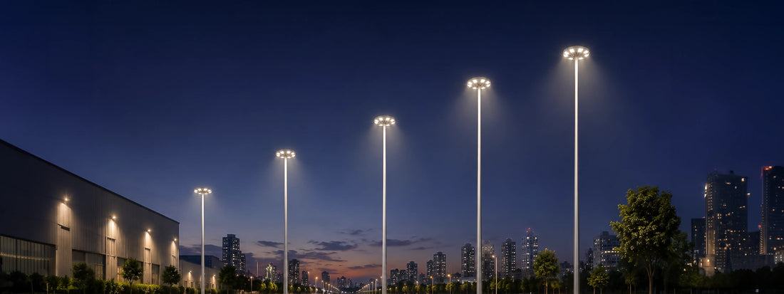 Understanding High Mast Heights: 15m, 20m, 25m, 30m & Beyond