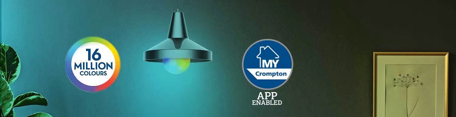 रोशनी की दुनिया में क्रांति : Crompton Immensa WiFi LED बल्ब