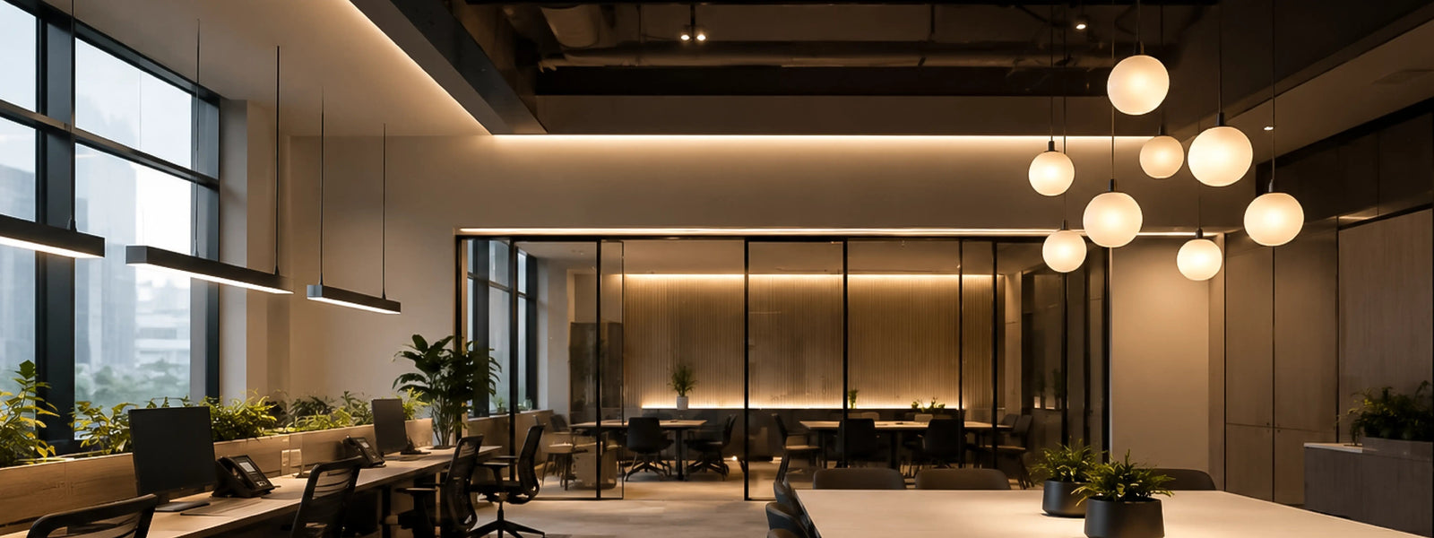 Modern Office Lighting Trends for 2026: From Minimalism to Statement Pieces