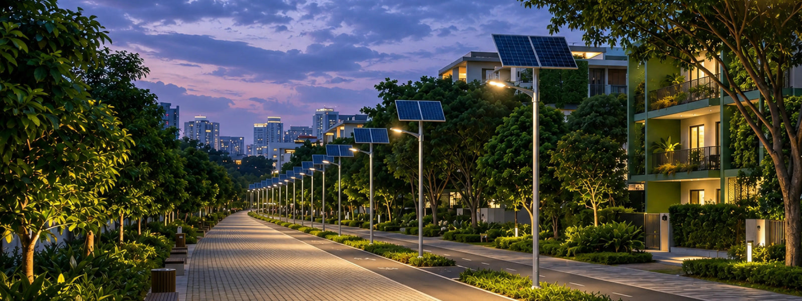 Solar-Powered Outdoor Lighting: A Sustainable Solution for Public and Commercial Spaces