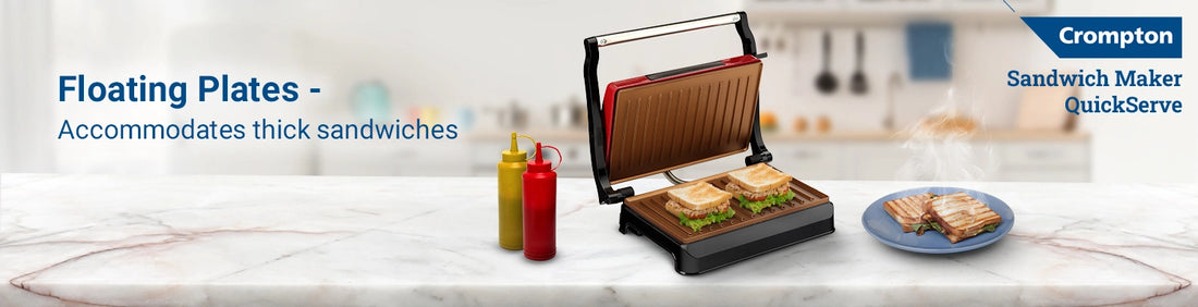 Quick & Healthy Meals Made Easy with Sandwich Makers