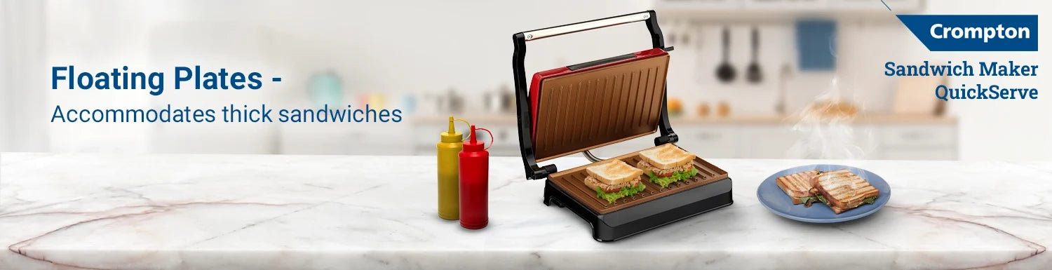 Quick & Healthy Meals Made Easy with Sandwich Makers