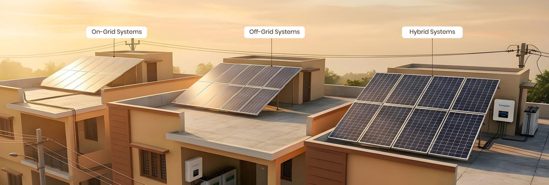 Different Solar Rooftop System Types You Should Know