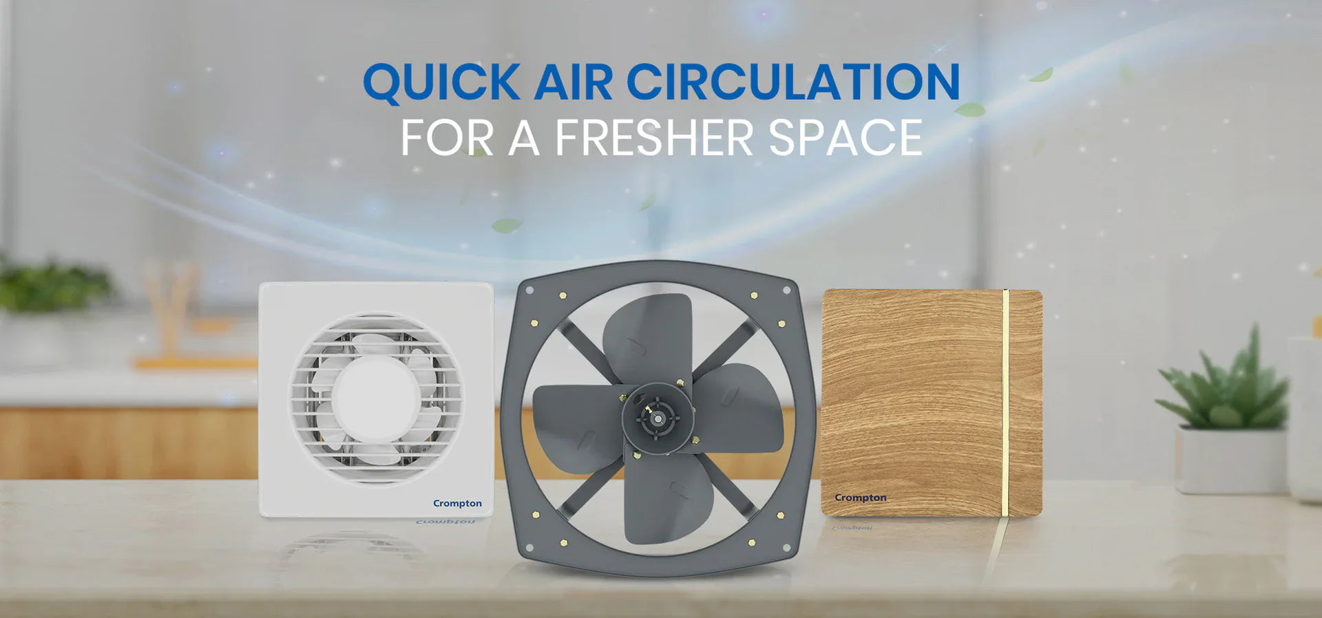 Bathroom Exhaust Fan: Buy Exhaust Fan for Bathroom Online | Crompton