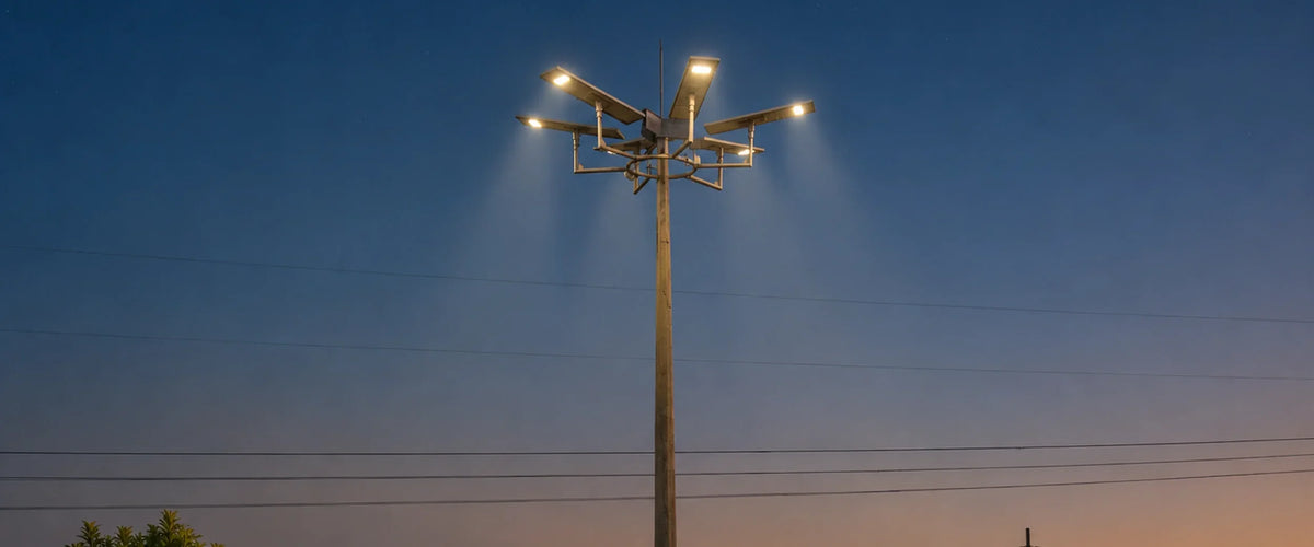 Professional Lighting Solar High Mast