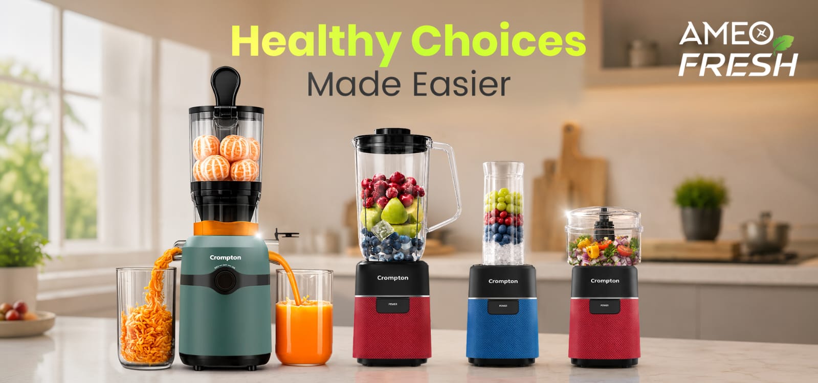 Mixer Grinder and Blender